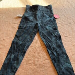 Spanx tie dye booty boost 7/8 leggings